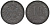Германия 10 пфеннигов 1919 KM 26, J. 299, Weege 8 цинк 4119-414