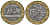 Франция 10 франков 1990 тип Гений Бастилии KM 964.1, Le Frank 375.5 биметалл 51-4724