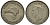 Новая Зеландия 1 флорин 1941 Георг VI (1936-1952), птичка киви KM 10.1 серебро 272-1523