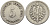 ГЕРМАНИЯ 5 ПФЕННИГОВ 1876 F, СТАРОГЕРБОВКА KM 3, Jager 3, Weege 5 медно-никель 4546-1045