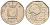Мальта 5 центов 1991 краб KM 95 медно-никель 4588-121