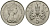 Великобритания 5 пенсов 1980 Елизавета II (1952-2022) KM 911, Spink 4233 (D1) медно-никель 4538-232
