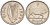 Ирландия 1 шиллинг 1959 бык KM 14а медно-никель 4561-1114