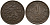 Нидерланды 1 цент 1941 Вильгельмина I (1890-1948) KM 152 бронза 4154-922