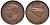 Великобритания 1 фартинг 1951 Георг VI (1936-1952) KM 867, Spink 4119 бронза 4122-717