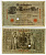 Германия 1000 марок 1910 красная печать, 7 значный номер Pick 44 b  бумага   8610-34-1-2