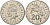 Французская Новая Каледония 20 франков 2002 три быка, (IEOM) KM 12, Schoen 14, Lec 115f никель 4131-615