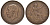 Великобритания 1 пенни 1934 Георг V (1910-1936) KM 838, Spink 4055 бронза 4131-423