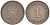 ГЕРМАНИЯ 1 ПФЕННИГ 1889 А, СТАРОГЕРБОВКА KM 1, J. 1 медь 112-529