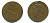 Великобритания 1 пенни 1921 Георг V (1910-1936) KM 810, Spink 4051 бронза 41-531