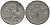 БЕЛЬГИЯ 2 САНТИМА 1833 BELGES KM 4.1 медь 95-643