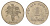 Южный Вьетнам 1 донг 1964 год-тип KM 7 медно-никель UNC 4674-1144