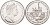 Остров Мэн 1 крона 2009 20 лет падению Берлинской стены KM 1373 медно-никель UNC 107-724