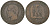 Франция 5 сантимов 1855 W, Наполеон III (1852-1870) KM 777.7, Le Franc 116.28 бронза 67-243