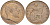 Великобритания 1/2 пенни 1902 Эдуард VII (1901-1910) KM 793.2, Spink 3991 бронза 1518-1414