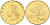 Италия 20 лир 1994 R, дубовый лист KM 97.2 алюминиевая бронза  UNC  4594-859