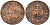 Пруссия 2 пфеннига 1856 A, Фридрих Вильгельм IV (1840-1861) KM 452, Jaeger 51, Olding 336, AKS 91 медь 190-933