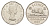 Канада 5 центов 1961 Елизавета II (1952-2022), бобр KM 50a никель aUNC 4639-439