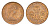 Остров Мэн 1/2 пенни 1971 Елизавета II (1952-2022) KM 19 бронза aUNC 4647-141