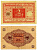 Германия 2 марки 1920 1 марта 1920, красная, серия 8 Pick 59, Розенберг 65b бумага 2195-35-3-1