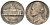 США 5 центов 1943 P, Томас Джефферсон KM 192a серебро 4561-122