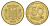Украина 50 копеек 2007 KM 3.3b алюминиевая бронза aUNC 4633-546