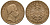 Гессен 10 марок 1876 H J. 216 золото 00-809-75