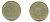 РУМЫНИЯ 50 БАНИ 2006 KM 192 латунь 176-952