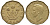 Великобритания 3 пенса 1944 Георг VI (1936-1952) KM 849, Spink 4112 никель латунь 4538-1117