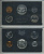 США официальный набор из 5 монет 1969 S, набор президентов, в пластике, оригинальная коробка, Кеннеди PROOF 00-00