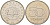 Венгрия 50 форинтов 2007 50 лет Римскому договору KM 805 медно-никель M4-19