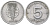 ГДР 5 пфеннигов 1948 A KM 2 алюминий 4164-529
