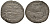 Польша, Эльблонг 6 грошей (шостак) 1659 Карл X Густав Шведский (1654-1660), вес 3,23 г KM 73 серебро 00-000-00