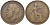 Великобритания 1 пенни 1917 Георг V (1910-1936) KM 810, Spink 4051 бронза 3460-745