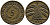 ГЕРМАНИЯ 5 РЕНТЕНПФЕННИГОВ 1924 J, KM 32, J. 308 алюминиевая бронза 4387-1164