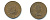 Великобритания 1/2 пенни 1962 Елизавета II (1952-2022) KM 896, Spink 4158 бронза 59-1136