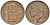 БЕЛЬГИЯ 50 САНТИМОВ 1970 BELGIQUE KM 148.1 бронза 96-1125