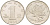 Китай 1 юань 2005 цветок KM 1212 никелированная сталь 4539-1035
