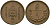 Монголия 2 мунгу 1925 KM 2 медь 4135-357