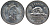 Канада 5 центов 1998 бобр, Елизавета II (1952-) KM 182 медно-никель 4128-557