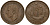 Великобритания 1/2 пенни 1945 Георг VI (1936-1952) KM 844, Spink 4115 бронза 4159-747