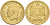 Монако 2 франка 1945 Луи II (1922-1949) KM 121а алюминиевая бронза 190-546