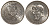 Пруссия 3 марки 1911 A, Университет Бреслау Weege 108, J. 108, KM 531 серебро UNC 00-807-07