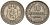Болгария 10 стотинок 1888 князь Фердинанд I (1887-1908) KM 10 медно-никель 179-1036