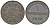 Бавария 2 пфеннига 1870 Людвиг II (1864-1886) KM 472, Jaeger 92, AKS 184 медь 54-825