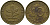 ФРГ 10 ПФЕННИГОВ 1972 D KM 108, J.383 сталь плакированная латунью 33-127