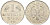 ФРГ 1 марка 1989 F KM 110, J. 385 медно-никель 4132-1041