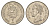Венесуэла 1 боливар 1990 Симон Боливар, толстый шрифт Y 52a.2 сталь плакированная никелем 4591-432