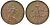 Великобритания 2 пенса 1971 Елизавета II (1952-2022) KM 916, Spink 4235 (C1) бронза 4681-645