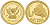 Конго 100 франков 2013 серия большая пятерка, носорог золото PROOF 00-804-31
